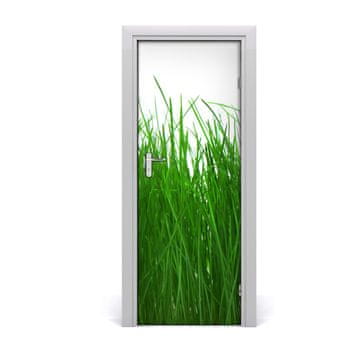 tulup.si Nalepka na vratih Vrata grass