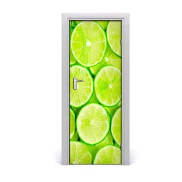 tulup.si Samolepilni tapete na vratih Limete