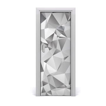 tulup.si Nalepka na vratih 3d abstrakcija