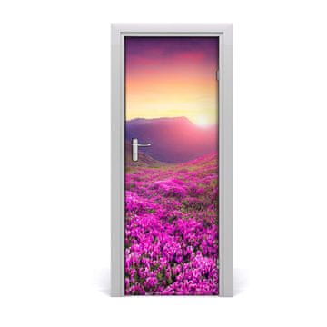 tulup.si Samolepilni tapete na vratih Gora rododendron