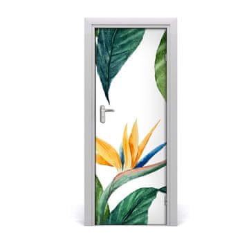 tulup.si Samolepilni tapete na vratih Strelitzia reginae