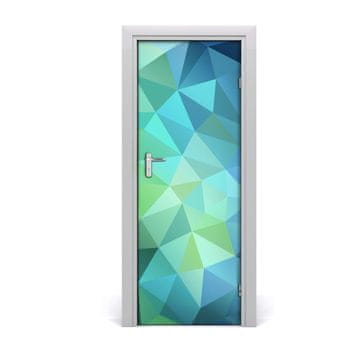 tulup.si Nalepka na vratih Abstrakcija ozadje