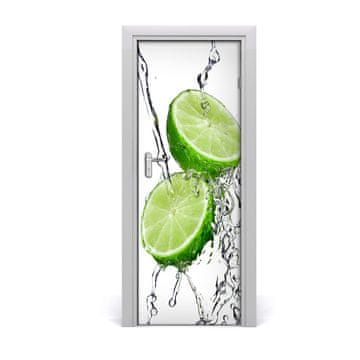 tulup.si Samolepilni tapete na vratih Lime