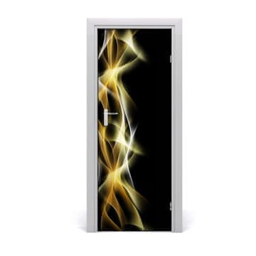 tulup.si Nalepka na vratih Abstrakcija luč