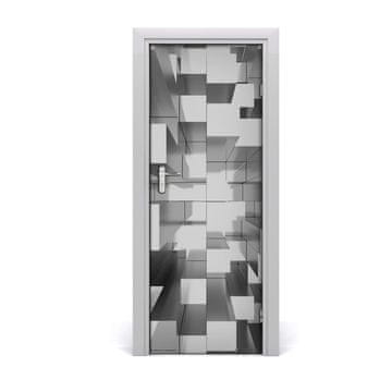 tulup.si Nalepka na vratih Abstrakcija ozadje