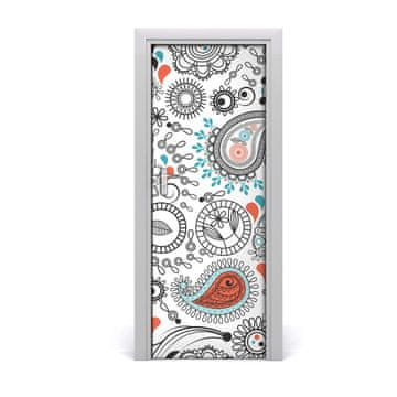 tulup.si Samolepilni tapete na vratih Okraski