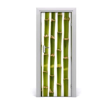 tulup.si Samolepilni tapete na vratih Bamboo vrat