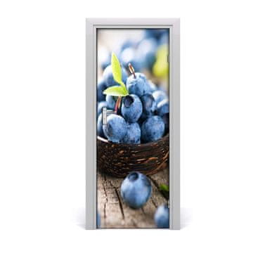 tulup.si Samolepilni tapete na vratih Borovnice