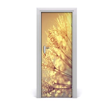 tulup.si Samolepilni tapete na vratih Regrat semena