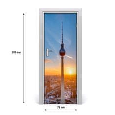 tulup.si Tapete na vratih Televizijski stolp 75x205 cm