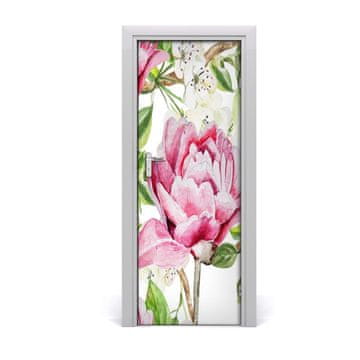 tulup.si Samolepilni tapete na vratih Peony