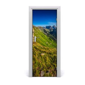tulup.si Samolepilni tapete na vratih Pokrajine tatry