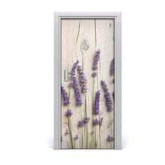 tulup.si Nalepka na vratih Lavender 85x205 cm