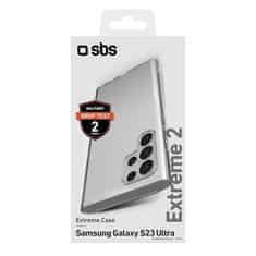 SBS Extreme X2 ovitek za Samsung Galaxy S23 Ultra, prozoren (TEUNBKEX2SAS23U)