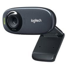 Logitech Logitech C310 HD webcam s 5 MP, 720p video, vgrajen mikrofon in 30 fps – idealna izbira za video klice in snemanja.