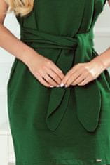 Numoco Ženska mini obleka Bronever zelena L/XL