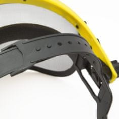 Handy Zaščitna delovna čelada z kovinsko mrežo za zaščito obraza