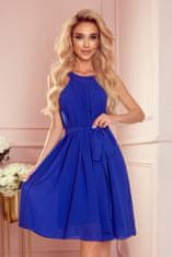 Numoco Ženska mini obleka Alizee modra XL