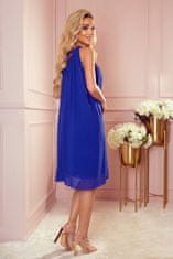 Numoco Ženska mini obleka Alizee modra S