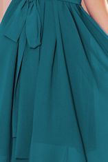 Numoco Ženska mini obleka Alizee morsko modra S