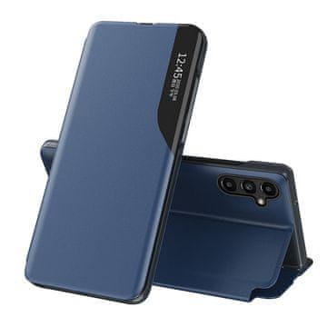 MG Leather View ovitek za Samsung Galaxy A14, moder