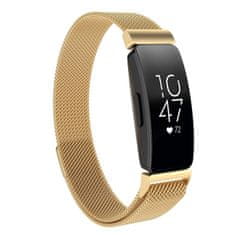 BStrap Milanese (Large) pašček za Fitbit Inspire, gold