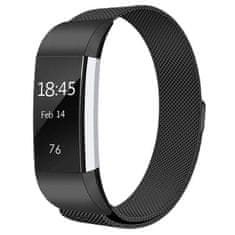 BStrap Milanese (Small) pašček za Fitbit Charge 2, black