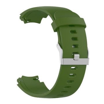 BStrap Silicone pašček za Xiaomi Amazfit Verge, green