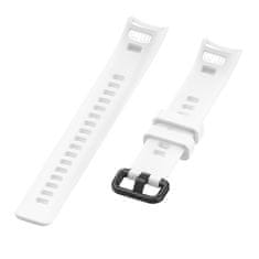 BStrap Silicone Line pašček za Honor Band 4, white