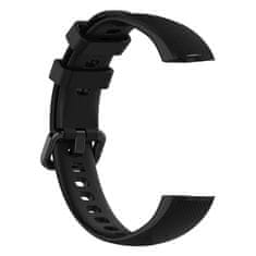 BStrap Silicone Line pašček za Honor Band 4, black