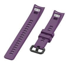 BStrap Silicone Line pašček za Honor Band 4, purple