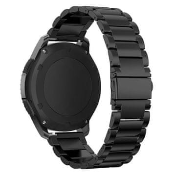 BStrap Stainless Steel pašček za Samsung Gear S3, black