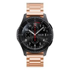 BStrap Stainless Steel pašček za Huawei Watch GT 42mm, rose gold