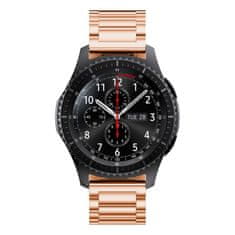 BStrap Stainless Steel pašček za Samsung Gear S3, rose gold