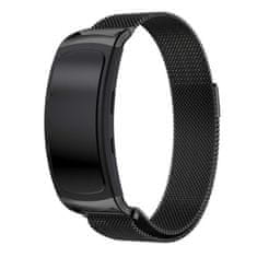 BStrap Milanese pašček za Samsung Gear Fit 2, black