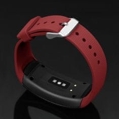 BStrap Silicone Land pašček za Samsung Gear Fit 2, red