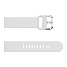 BStrap Silicone v2 pašček za Samsung Galaxy Watch 42mm, white