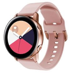 BStrap Silicone pašček za Samsung Galaxy Watch Active 2 40/44mm, sand pink