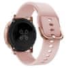 Silicone pašček za Samsung Galaxy Watch Active 2 40/44mm, sand pink