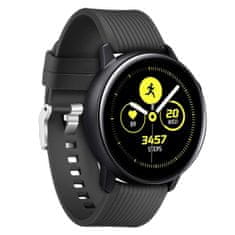BStrap Silicone Line (Small) pašček za Samsung Galaxy Watch Active 2 40/44mm, black