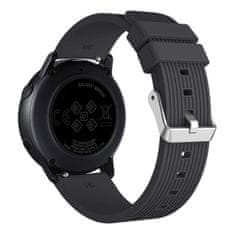 BStrap Silicone Line (Large) pašček za Samsung Galaxy Watch Active 2 40/44mm, black