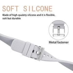 BStrap Silicone Line (Large) pašček za Xiaomi Amazfit GTR 42mm, gray