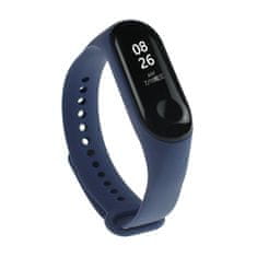 BStrap Silicone pašček za Xiaomi Mi Band 3/4, dark blue