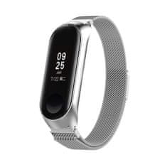 BStrap Milanese (Large) pašček za Xiaomi Mi Band 3/4, silver