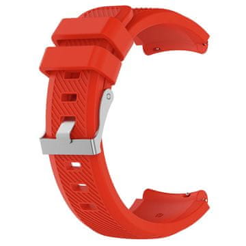 BStrap Silicone Sport pašček za Xiaomi Amazfit Stratos 2/2S/3, red