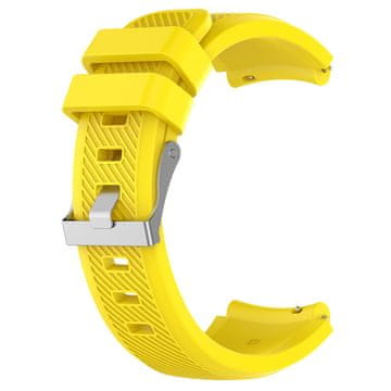BStrap Silicone Sport pašček za Xiaomi Amazfit Stratos 2/2S/3, yellow