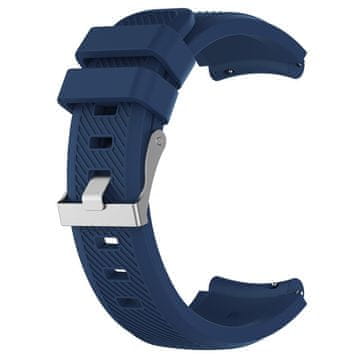 BStrap Silicone Sport pašček za Xiaomi Amazfit Stratos 2/2S/3, dark blue