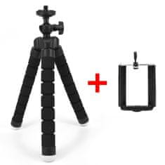 MG Mini Tripod stojalo za mobitel, črna