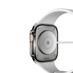 Dux Ducis Samo ovitek z zaščitnim steklom za Apple Watch Ultra 49mm, črna