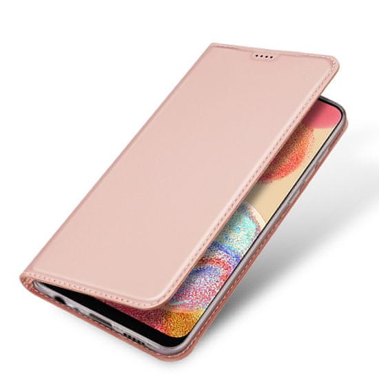 Dux Ducis Skin Pro knjižni ovitek za Samsung Galaxy A04e, roza